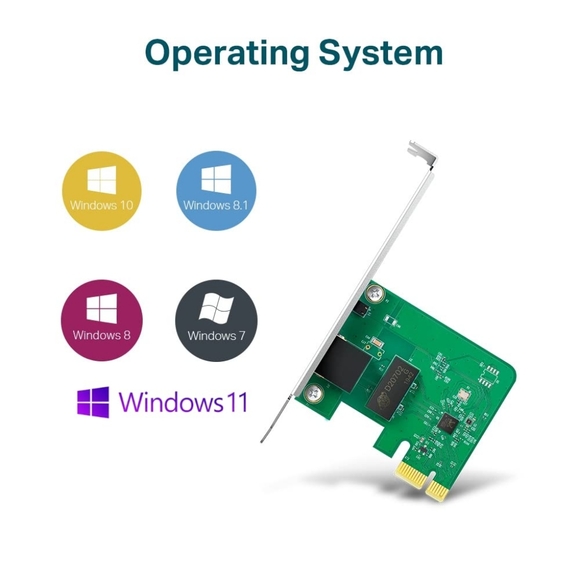 NWT TP-Link Gigabit Ethernet PCI Express Network Card (TG-3468), Network Adapter - Picture 5 of 6